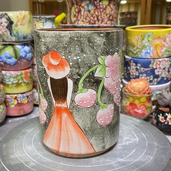 景德镇艺术手绘作品