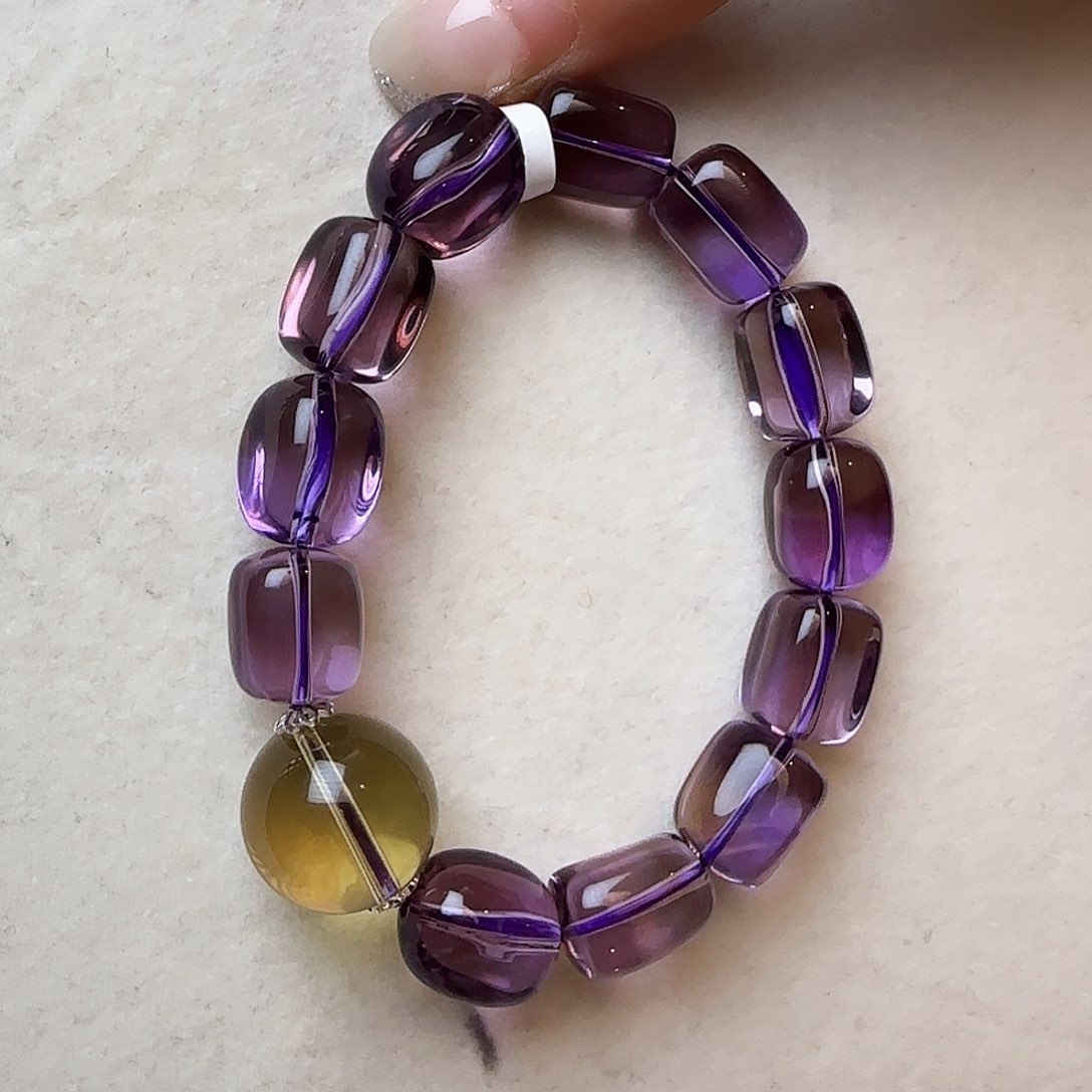 水晶手链未镶嵌大气上档次