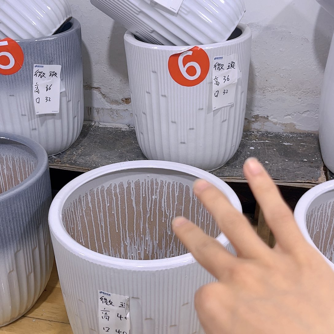 陶瓷花盆默认微瑕