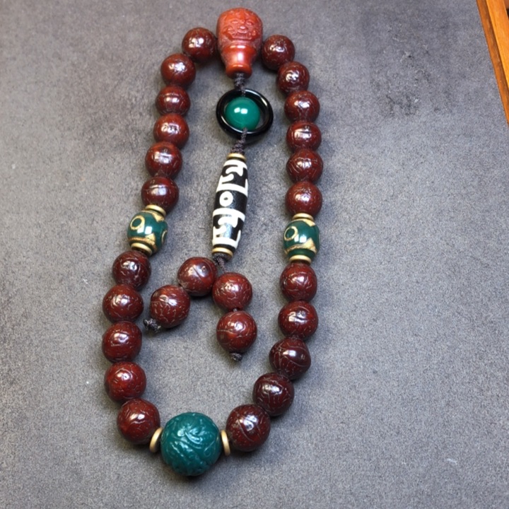 凤眼菩提吊坠凤眼