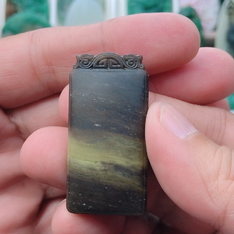 未镶嵌独山玉吊坠(不含链)d****s