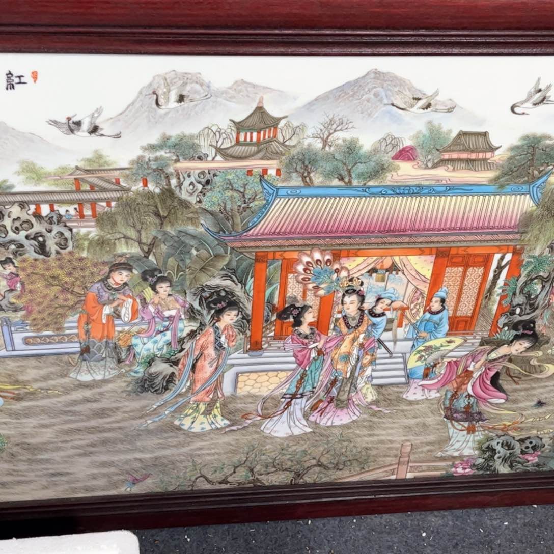 景德镇陶瓷手工手绘爷