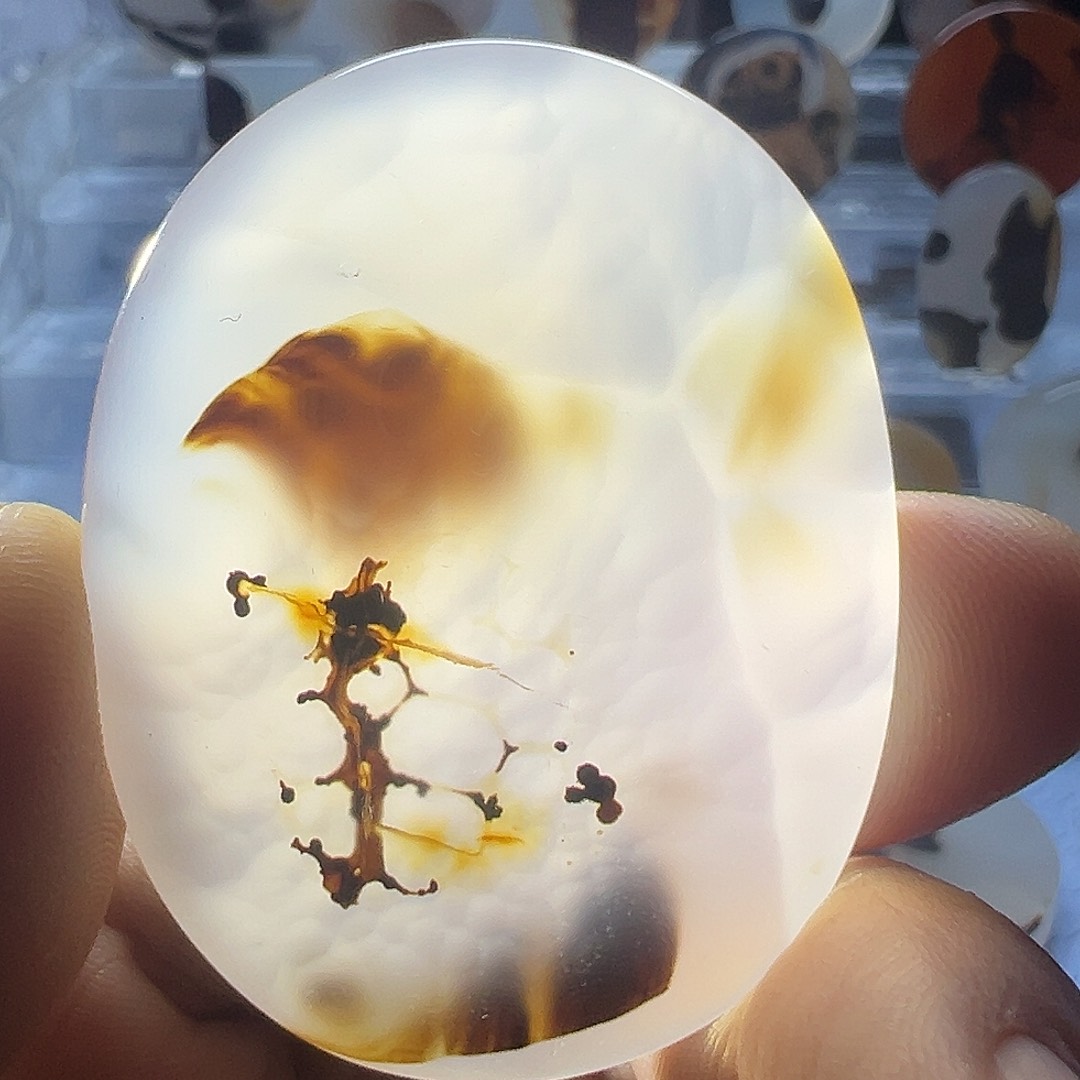 未镶嵌玛瑙/玉髓珠宝奇石