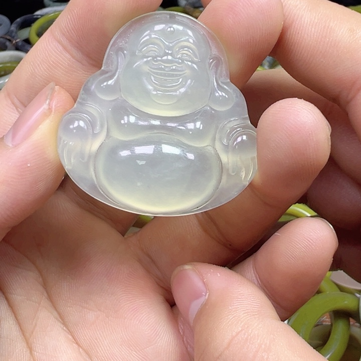 未镶嵌蛇纹石玉手链