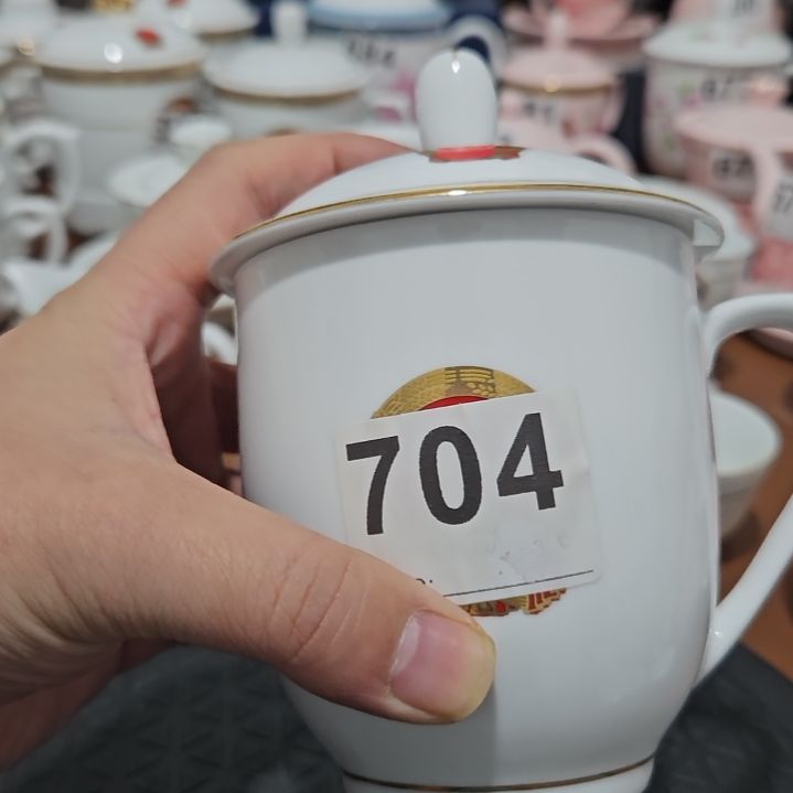 景德镇手工陶瓷，办公杯