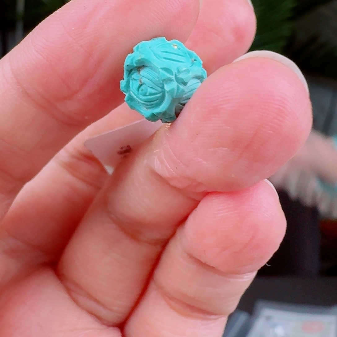 绿松石珠宝奇石未镶嵌