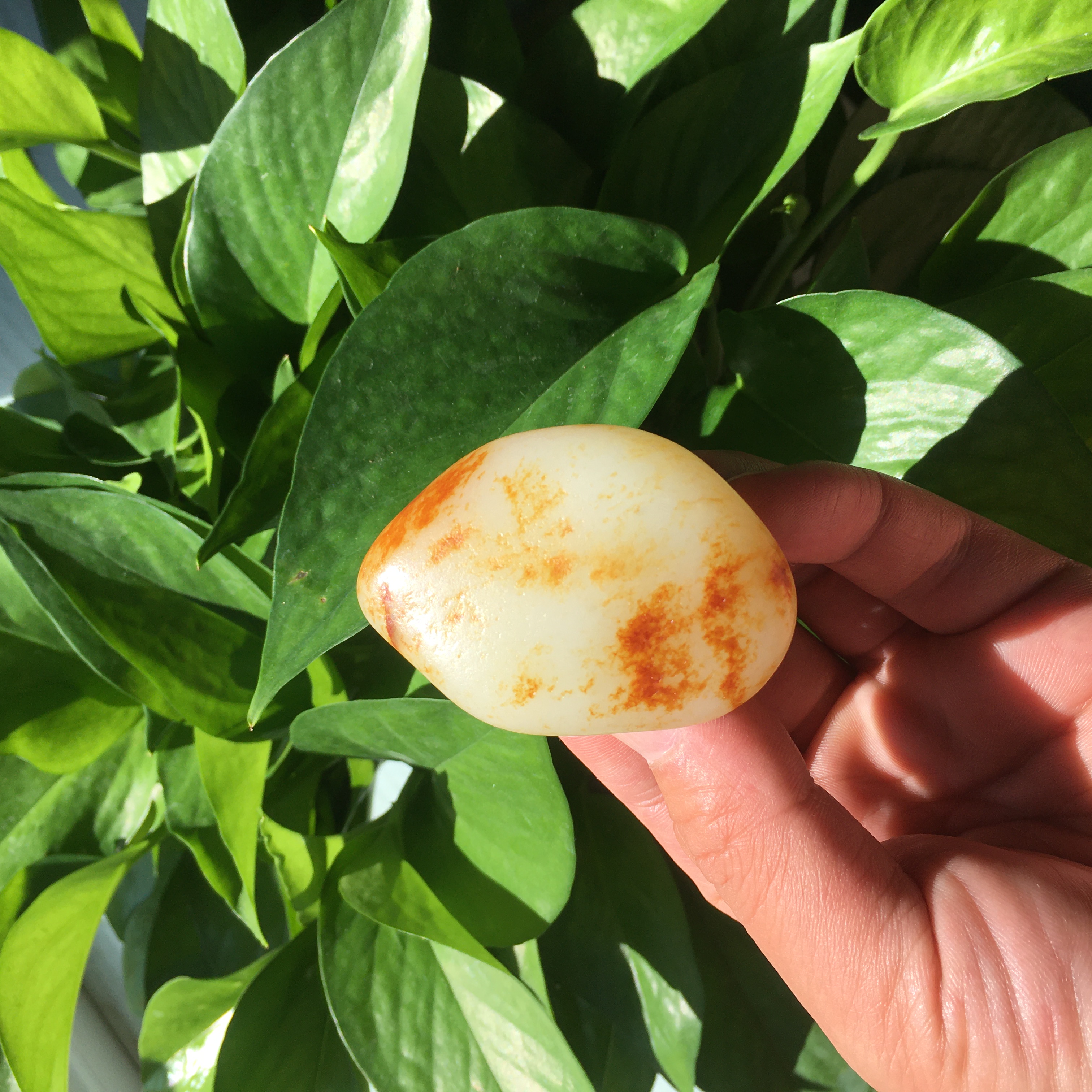 新疆和田玉籽料原石把件