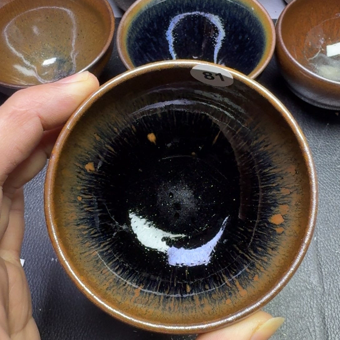 摆件古时茶器建窑建盏81