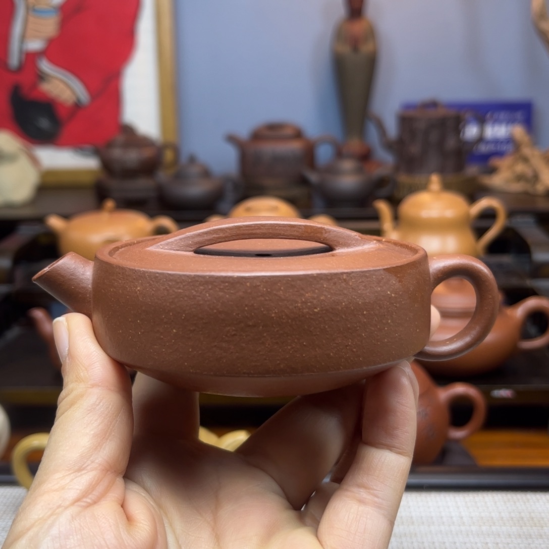 紫砂茶具半手工制作