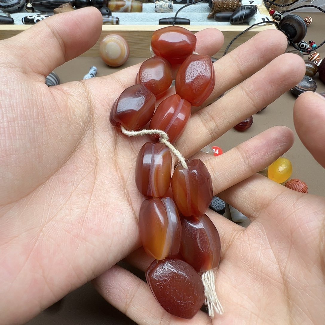 玛瑙/玉髓合金珠宝半成品