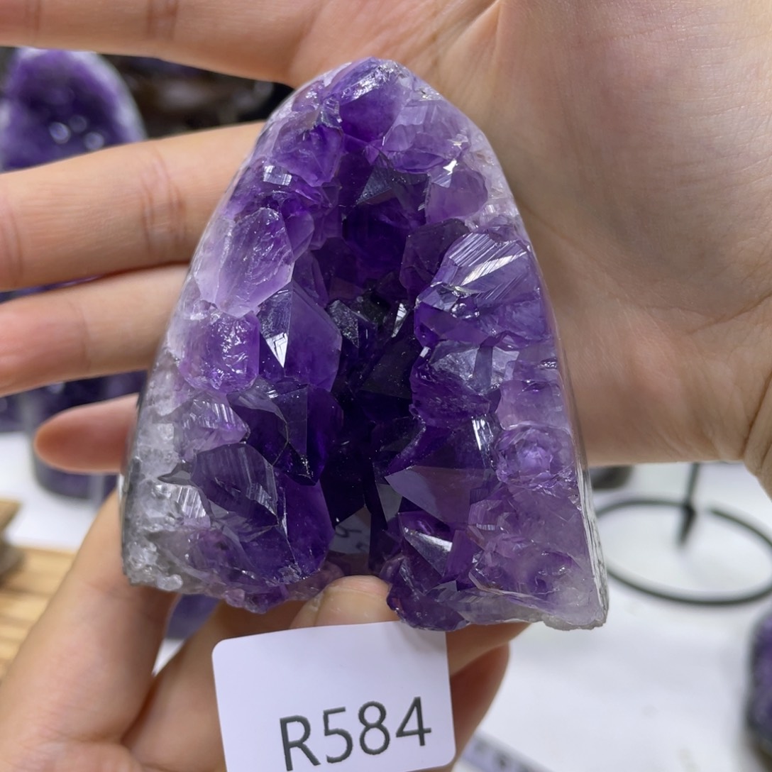 乌拉圭紫水晶摆件r584