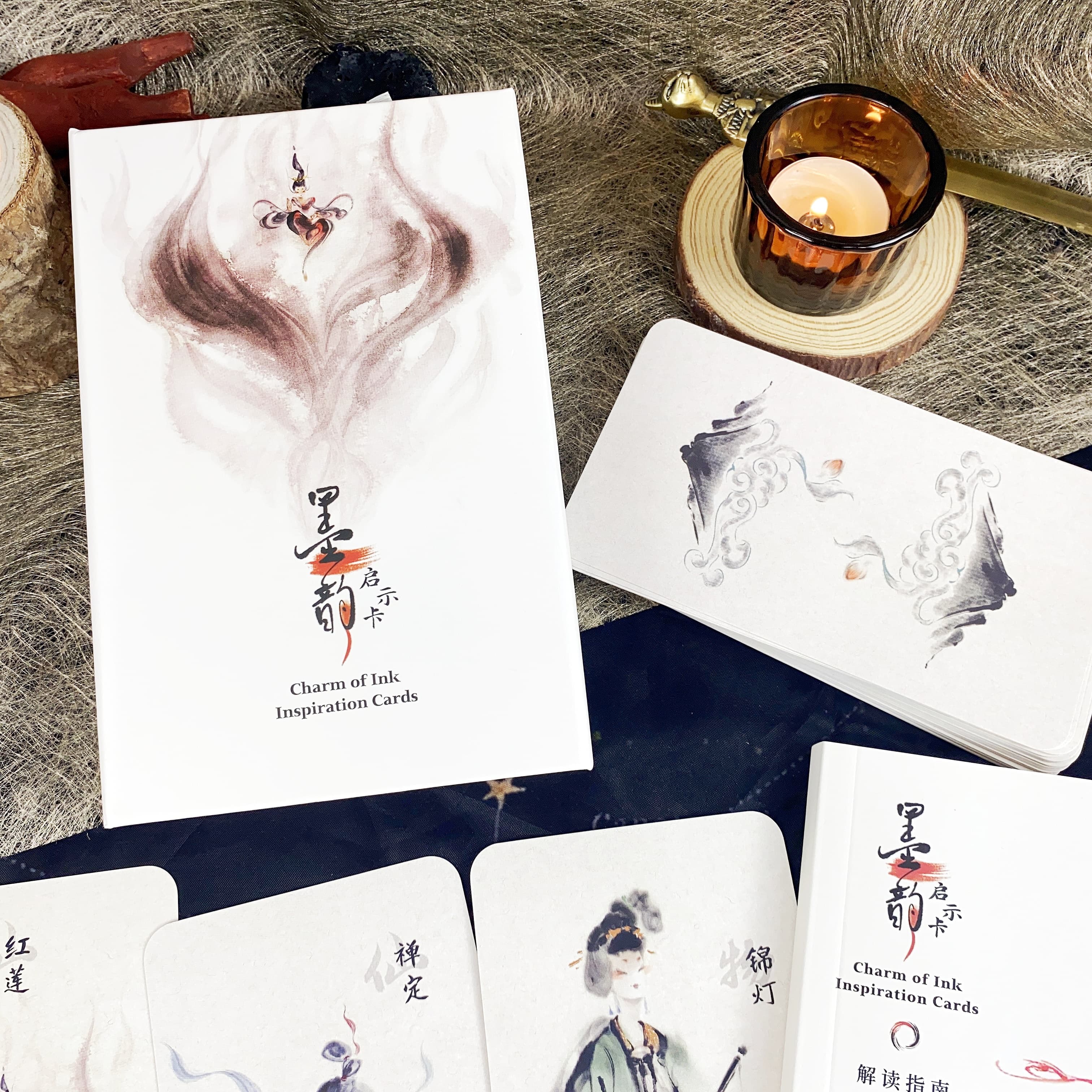 正版【墨韵启示卡】Charm of Ink Inspiration国风桌游神谕卡牌
