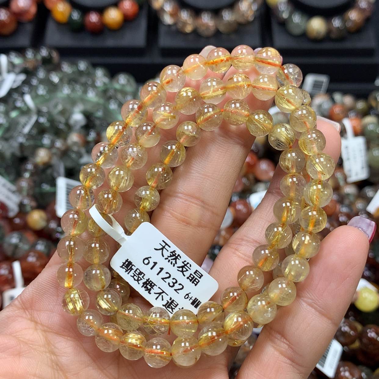 【闪购商品】水晶手链未镶嵌，