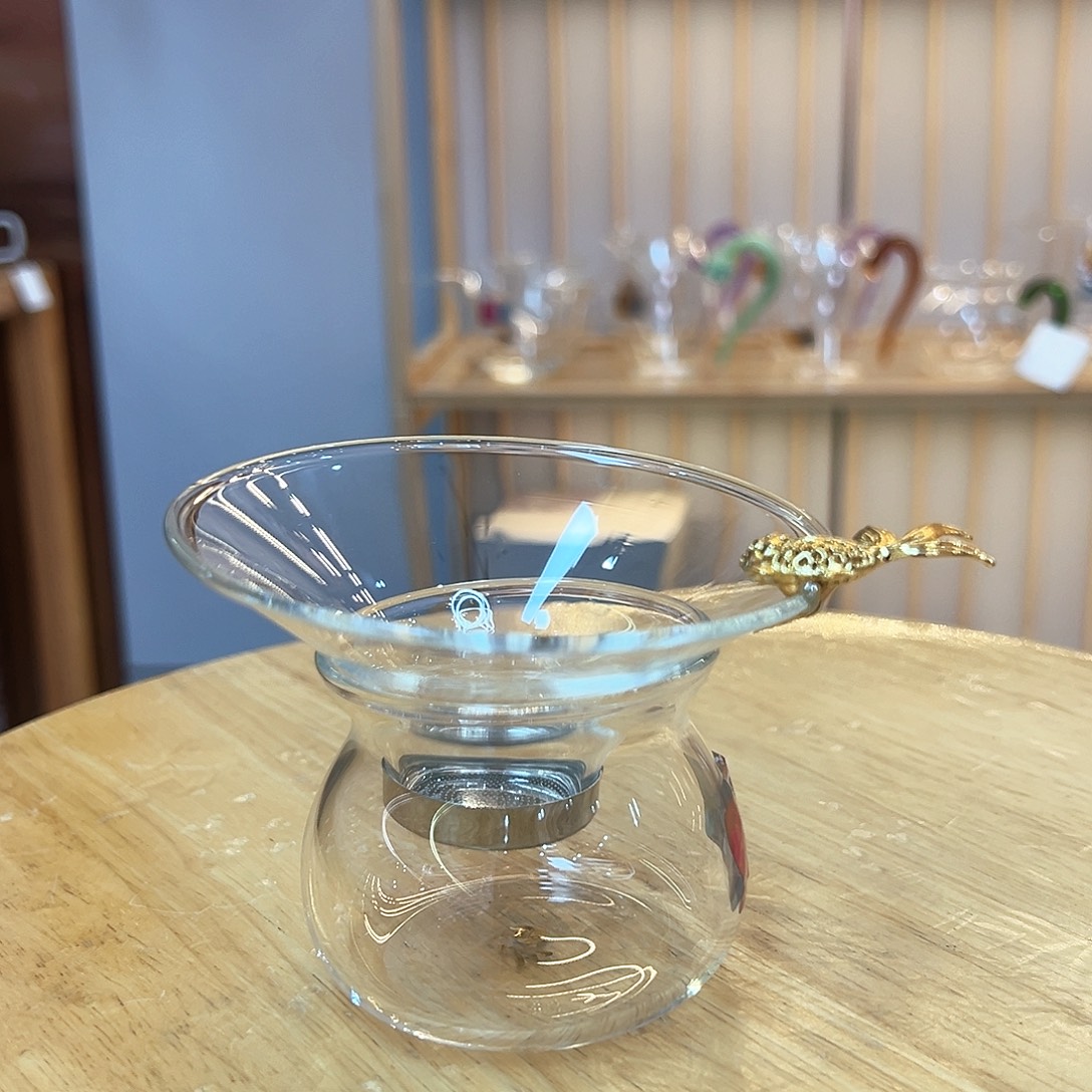 禾器金鱼茶漏不锈钢