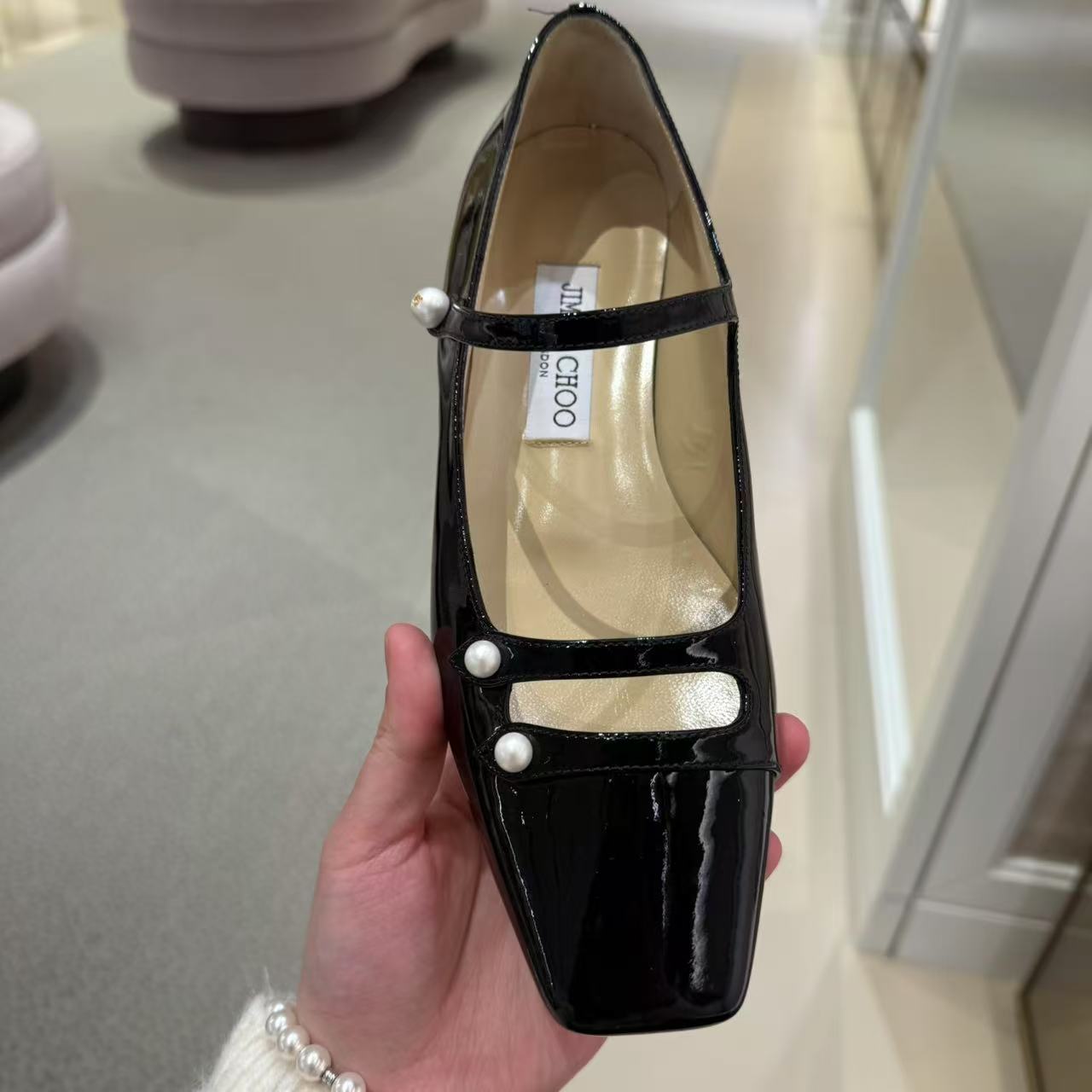 全新未使用 JIMMY CHOO/吉米周 /周仰杰/六六/高跟鞋