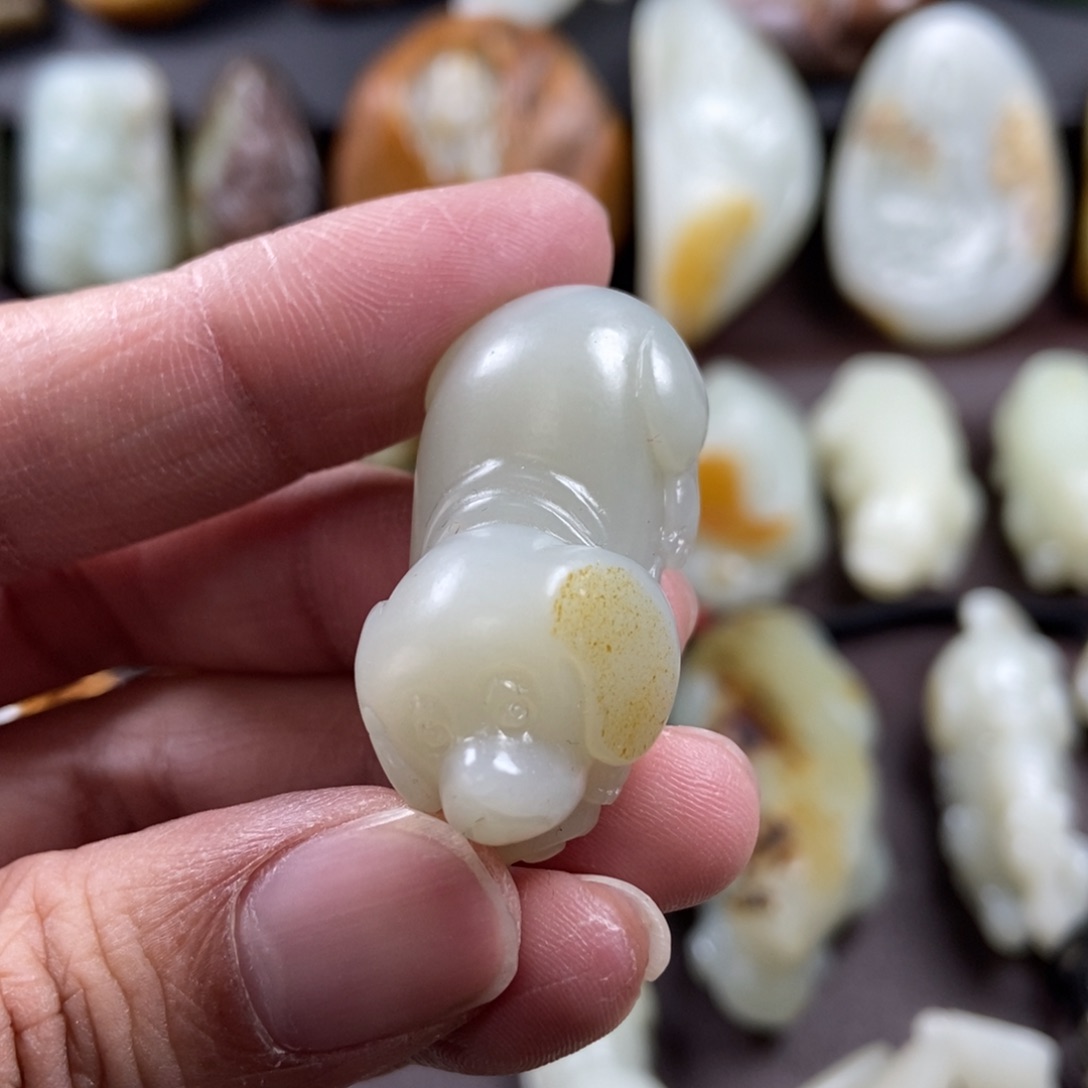 和田玉挂件未镶嵌