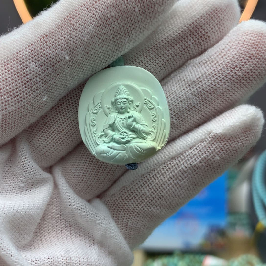 绿松石挂件未镶嵌