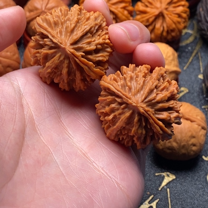 *****文玩核桃吊坠水波龙纹