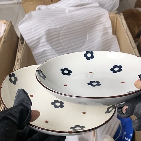 盘陶瓷制品满25拼单发货默认微瑕