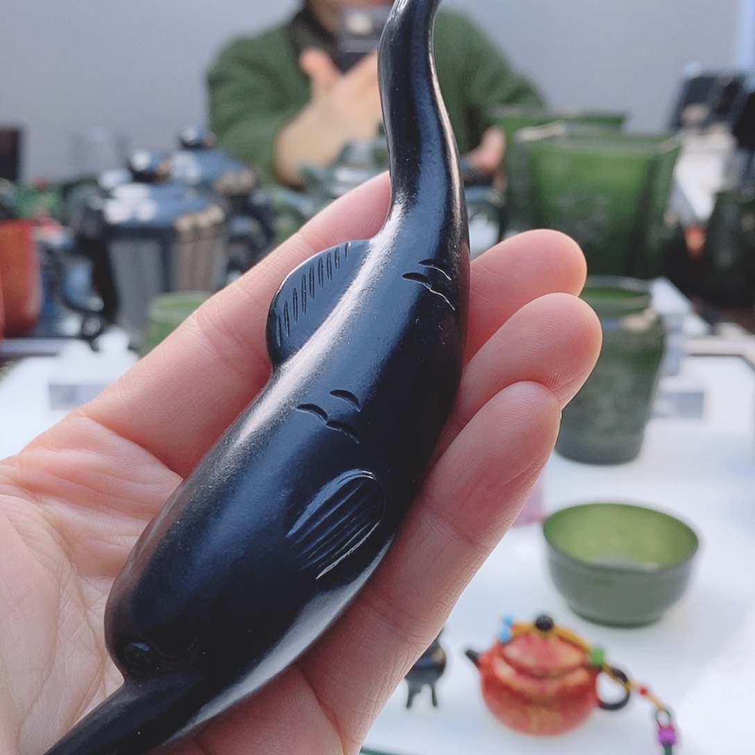 和田玉（青玉）把件未镶嵌