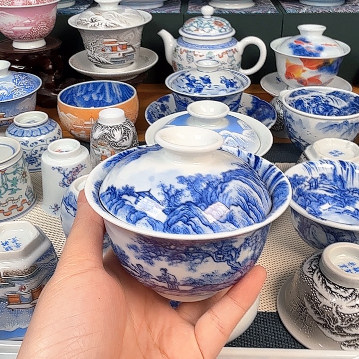 一***的瓷片景德镇瓷器精品