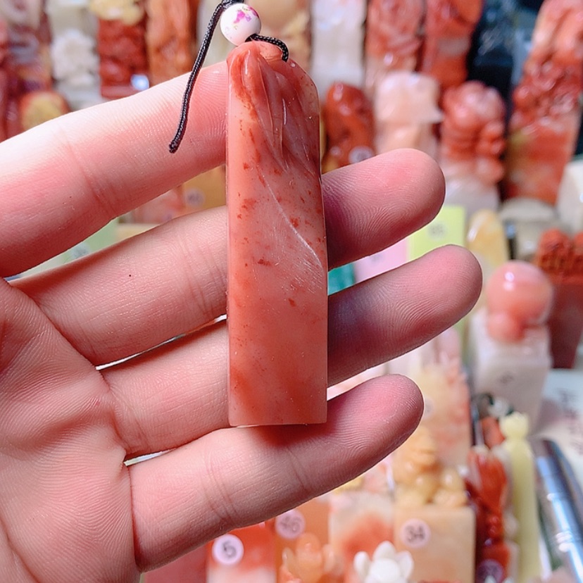 【闪购商品】昌化石印石手工定制1.6厘米