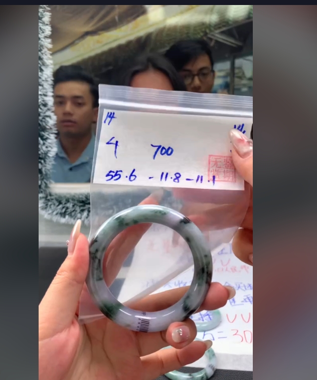 翡翠手镯 下单联系小耳机#14