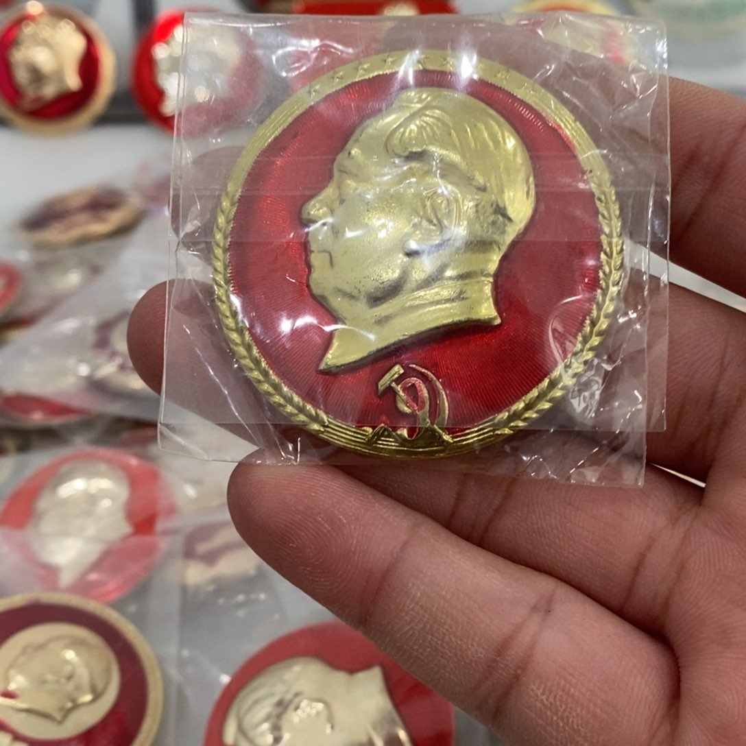 铝用****7红色纪念章文像磨