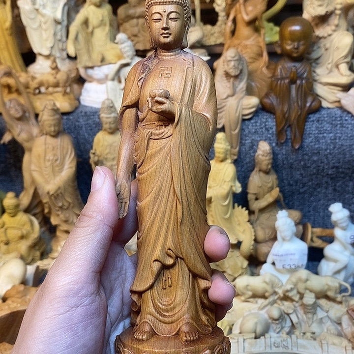 柏木（崖柏）崖柏瑕疵阿弥陀佛