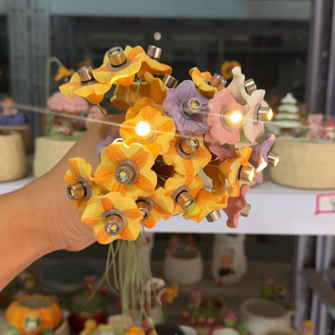 厂家直销手工花盆摆件一个