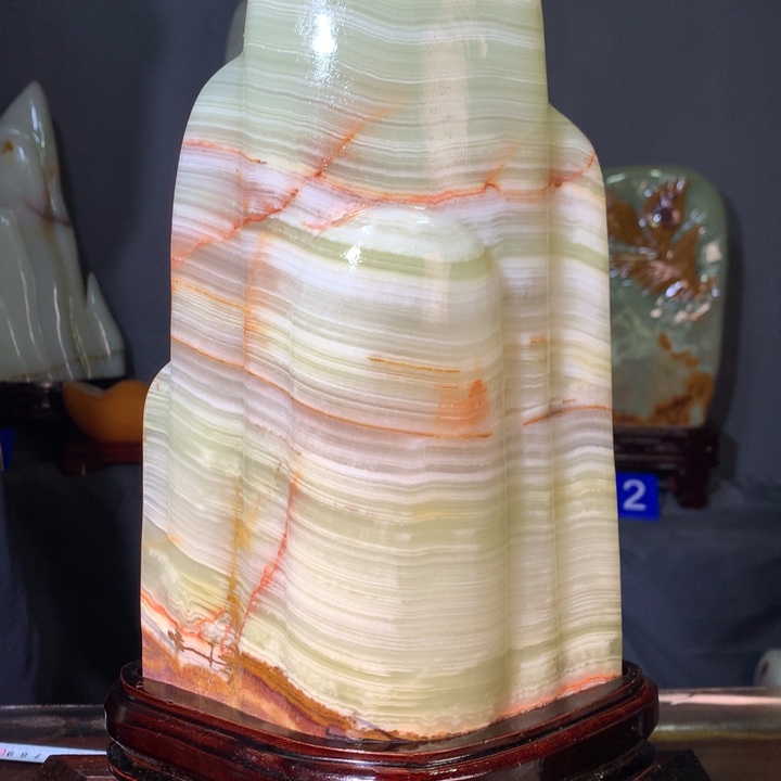 石材天然原石摆件
