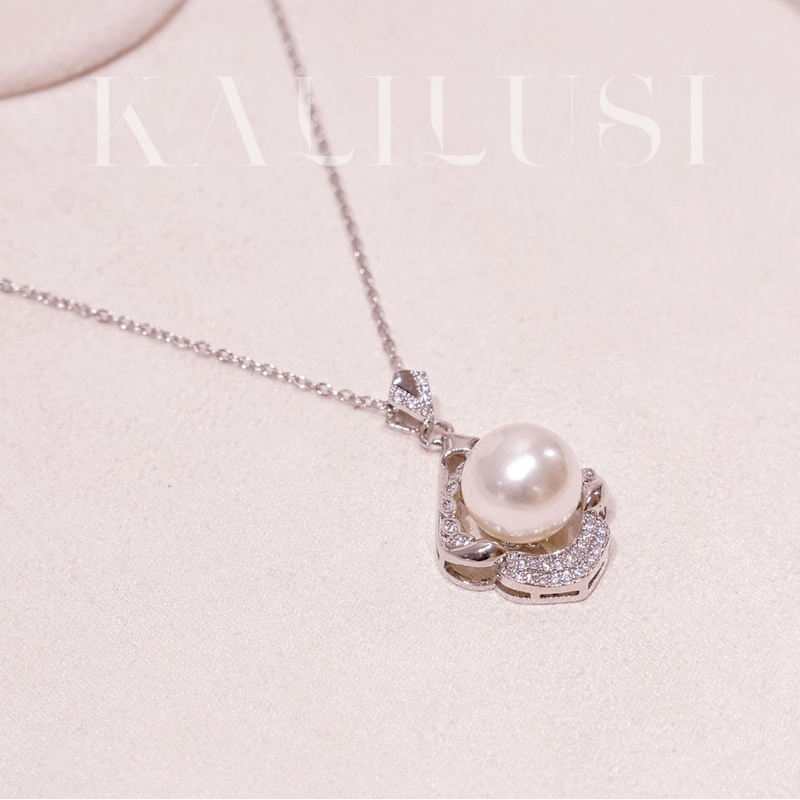 铜合金项链 585 素款链条菱形单株项链时尚百搭