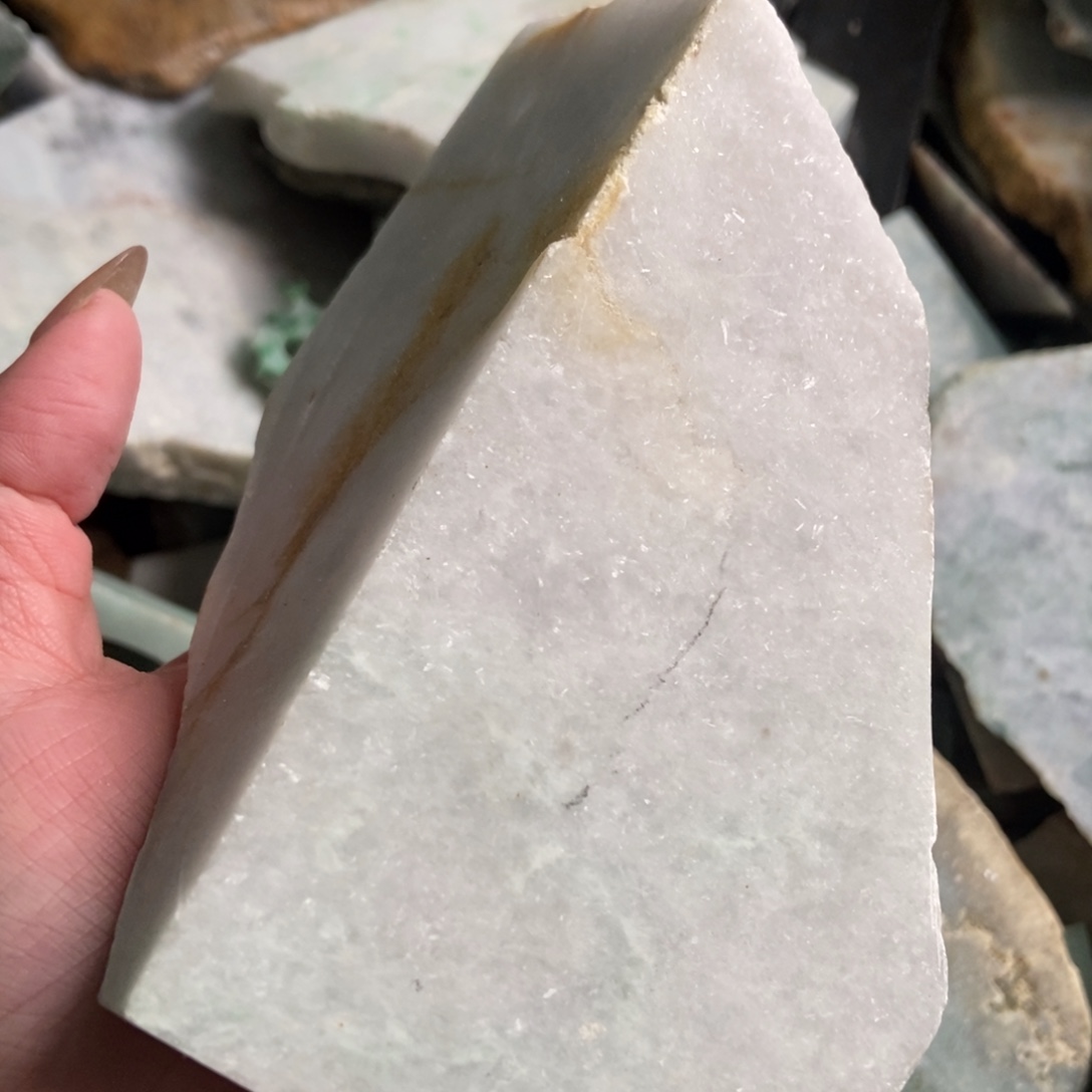 翡翠未镶嵌挂件天然翡翠