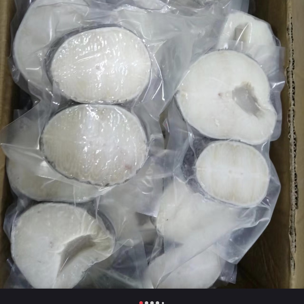 新鲜海捕挪威鳕鱼尾段段肉质鲜美深海冷冻鳕鱼片/江浙沪包邮