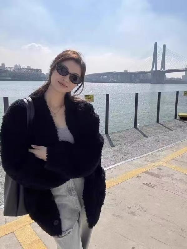 3122【九炫女装秋冬】新款冬季气质纯色百搭气质时尚短外套