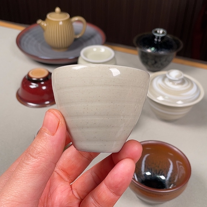 茶盏邹光辉龙窑柴烧