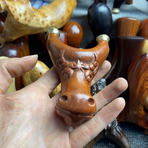 大果紫檀（缅甸花梨）金星牛头