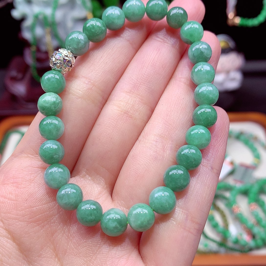 未镶嵌手链翡翠翡翠