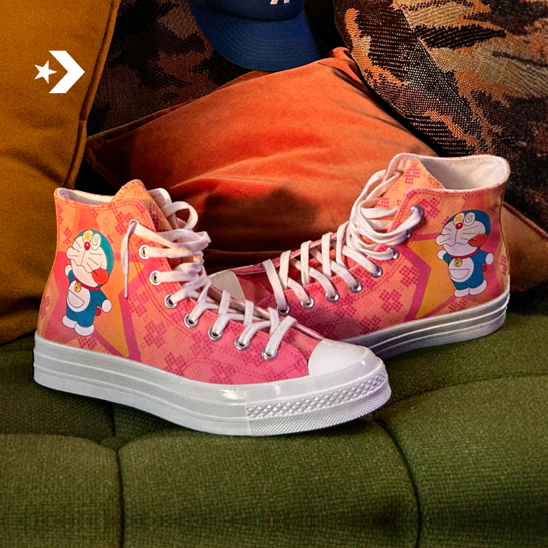 匡威 Converse x Doraemon Chuck 70哆啦A梦联名休闲板鞋A15790C