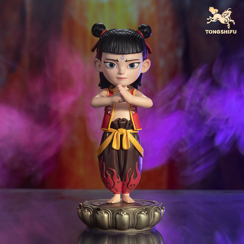 铜师傅《哪吒之魔童闹海》正版授权 灵珠版哪吒 国潮纪念品潮玩手办