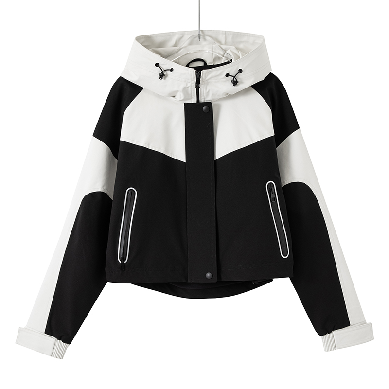 PC-25033（预售）【sirk】设计师款百搭休闲高奢经典封胶冲锋衣