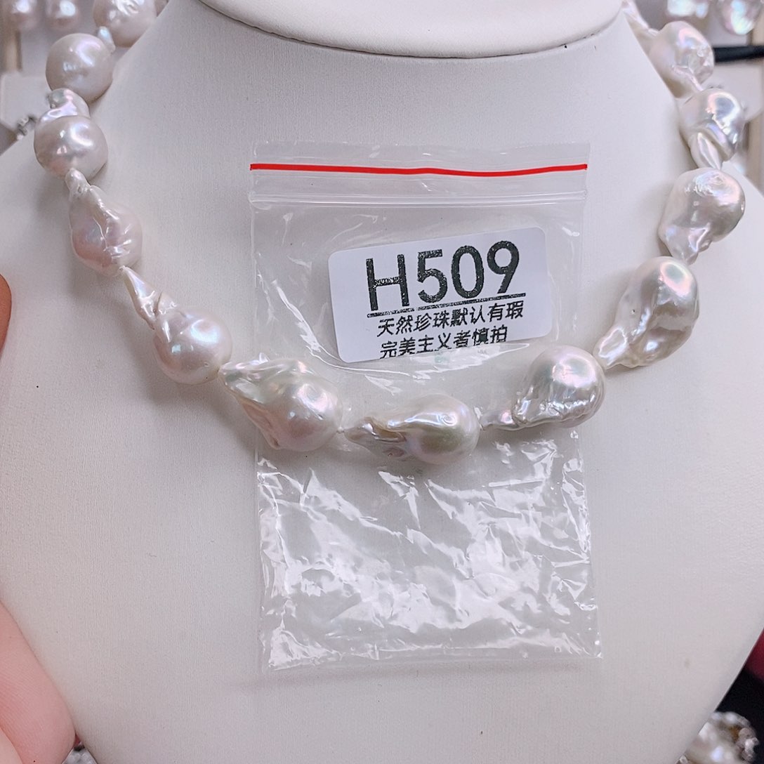 走***鱼淡水珍珠未镶嵌颈饰