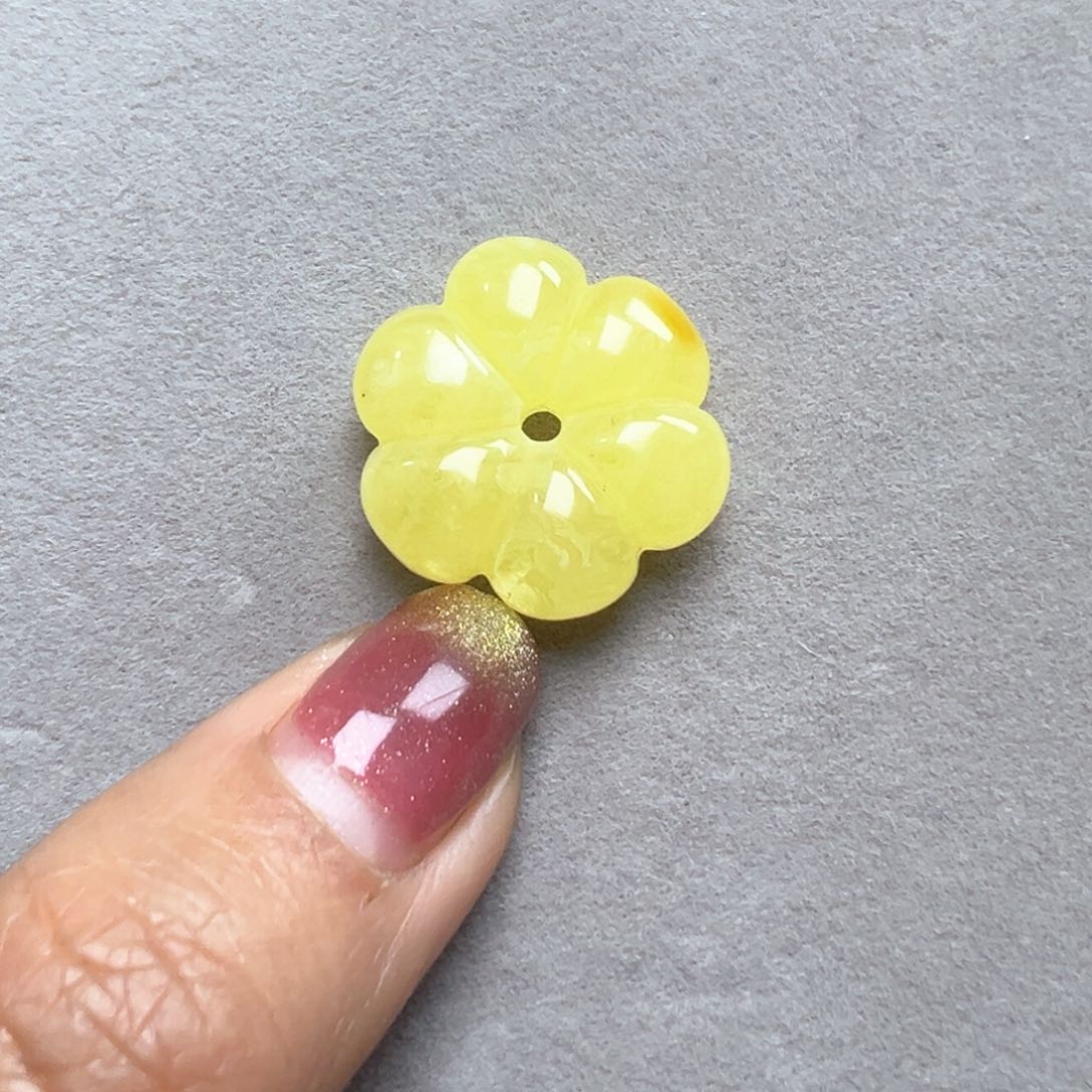 琥珀吊坠(不含链)未镶嵌