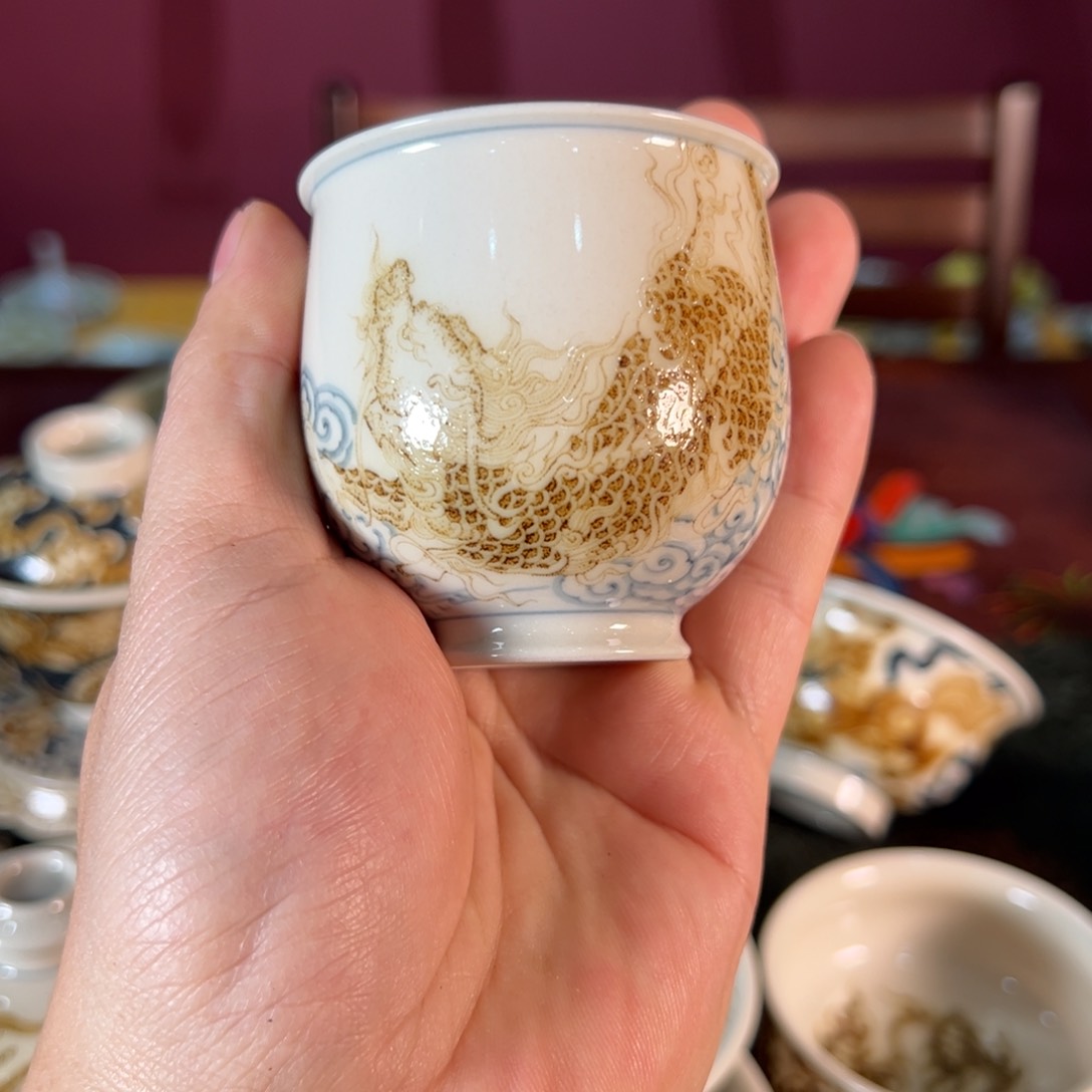 杯景德镇手绘陶瓷