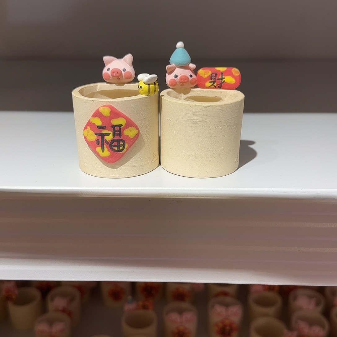 蟹***包福气满满 花盆 福利特惠