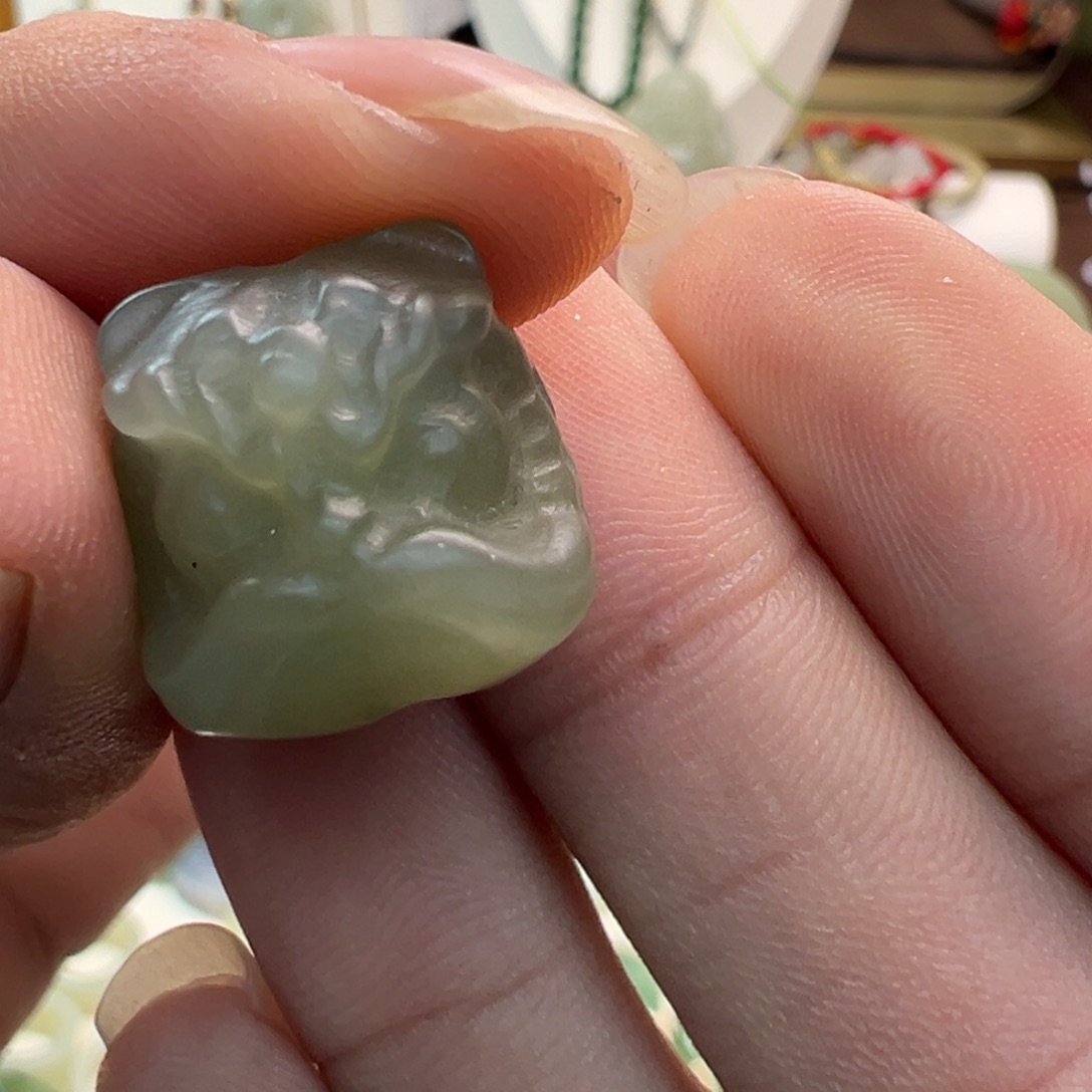 改***字和田玉（糖玉）未镶嵌手链