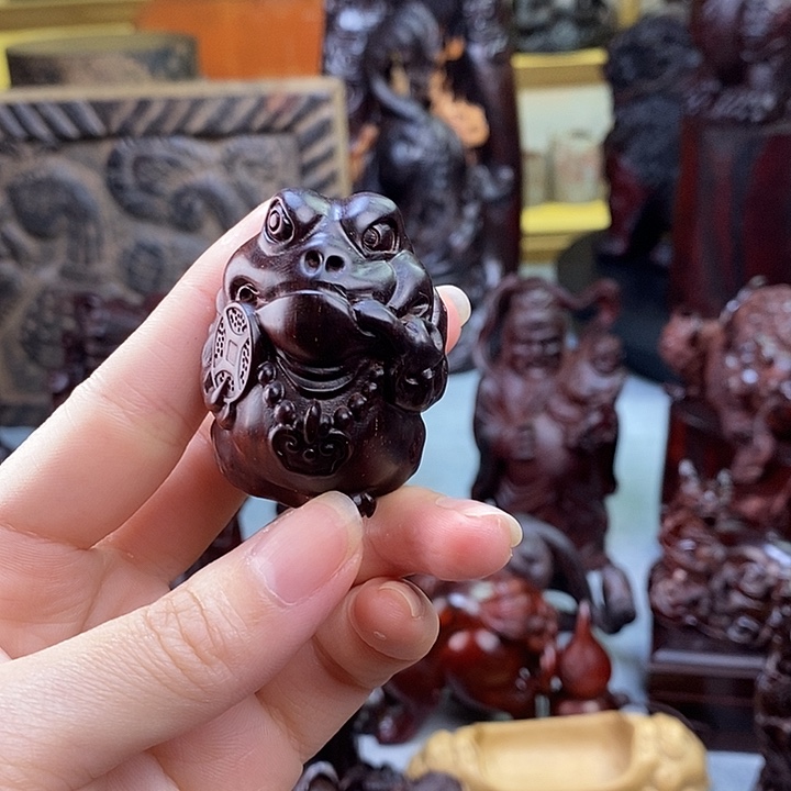 檀香紫檀（小叶紫檀）蓝**人