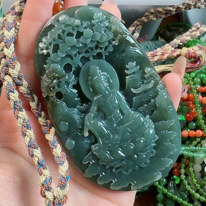 和田玉把件未镶嵌