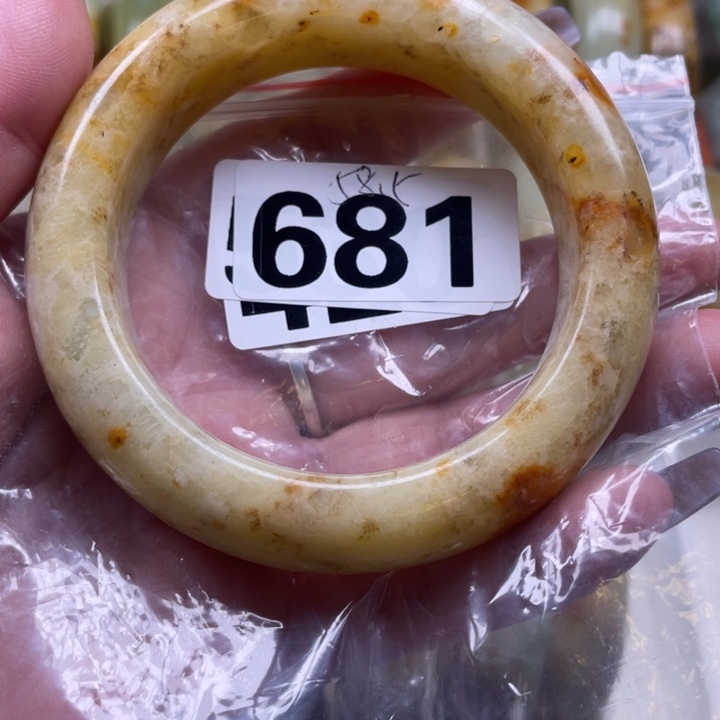 蛇纹石玉合金手镯