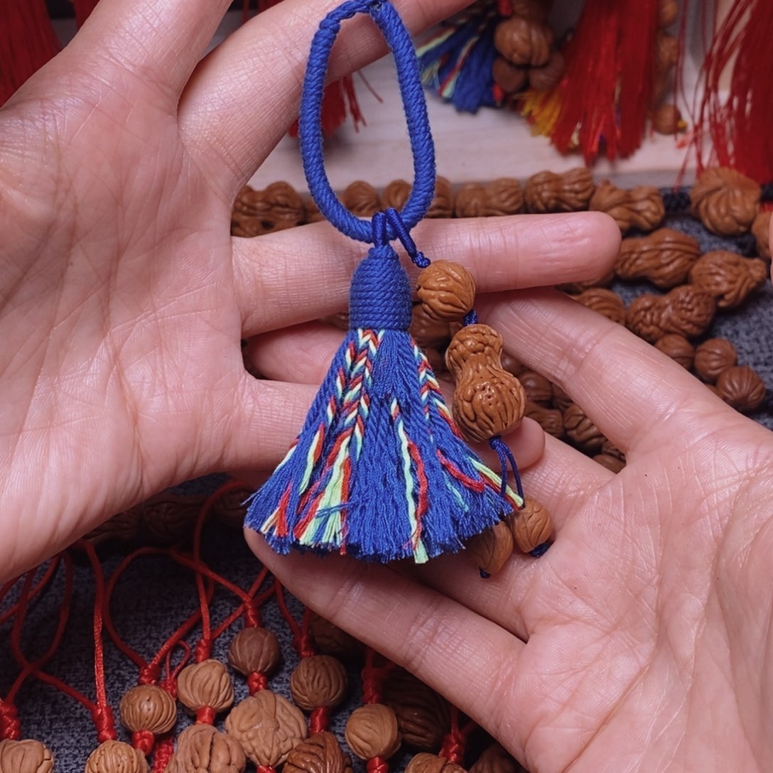 桃核吊坠桃枭挂件